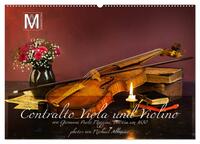 Centralto Viola und Violino (Wandkalender 2025 DIN A2 quer), CALVENDO Monatskalender