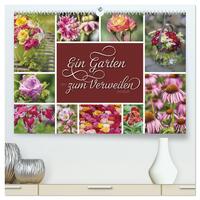 Ein Garten, der zum Verweilen einlädt (hochwertiger Premium Wandkalender 2026 DIN A2 quer), Kunstdruck in Hochglanz