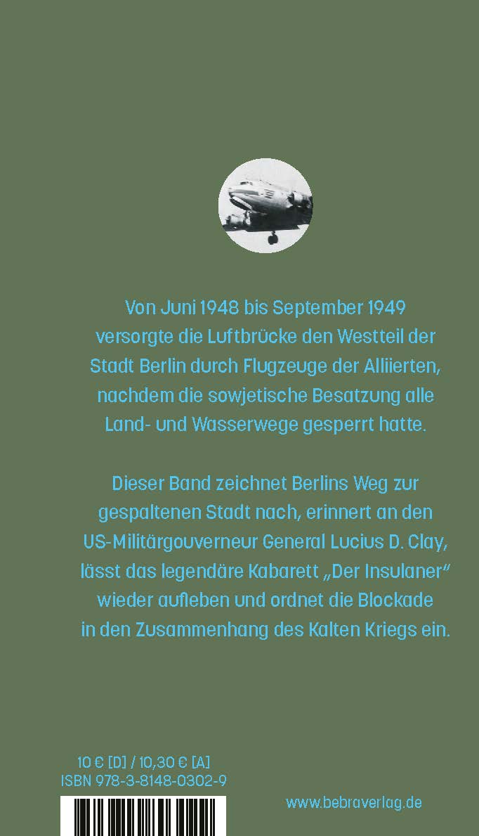 Rückseitencover Die Luftbrücke