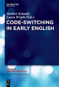 Vorderes Coverbild Code-Switching in Early English