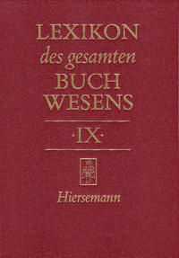 Lexikon des gesamten Buchwesens