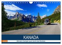 KANADA Mit dem Camper quer durch die Rockies (Wandkalender 2026 DIN A4 quer), CALVENDO Monatskalender
