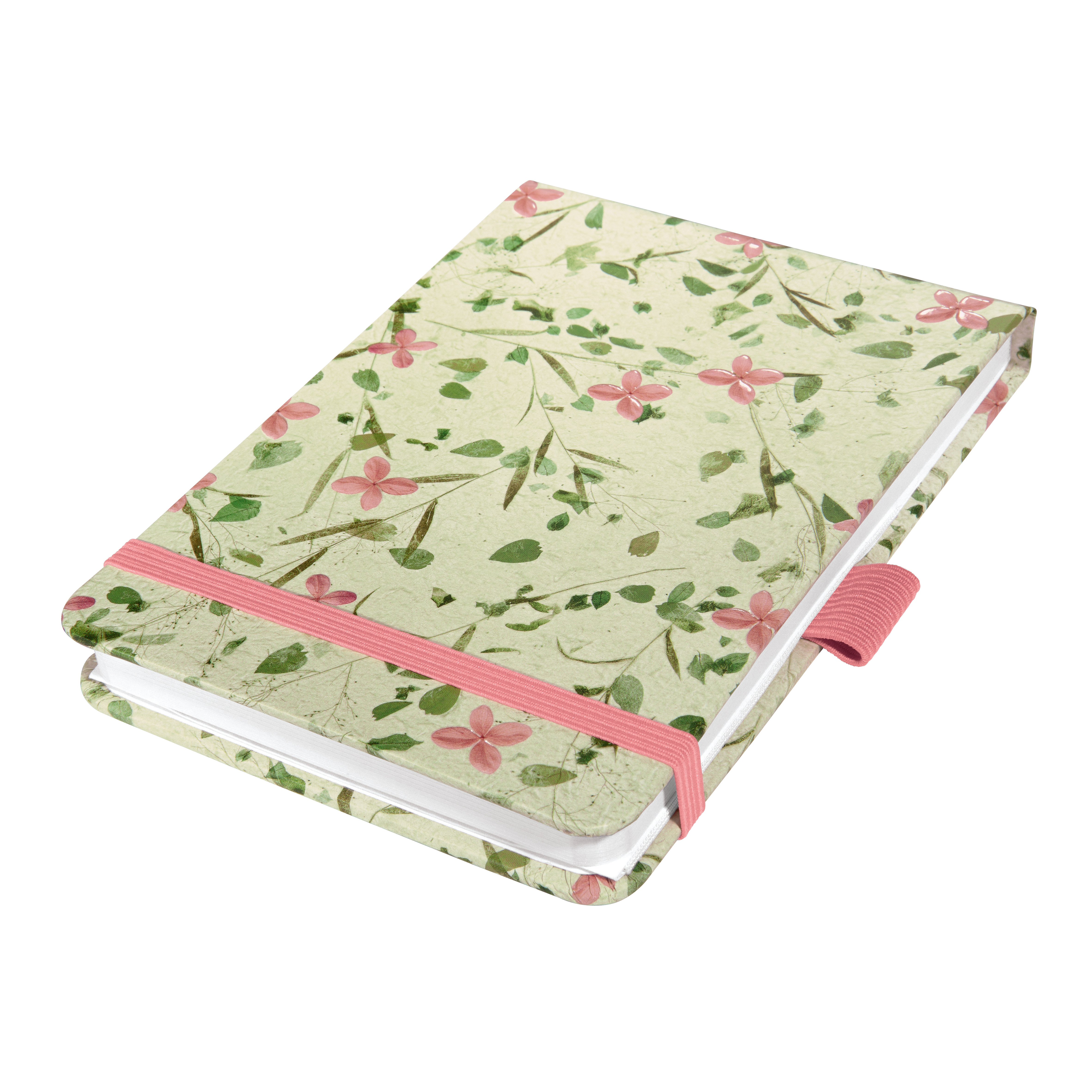 SIGEL JN340 Notizblock Jolie, A6+, dotted, rosa, grün