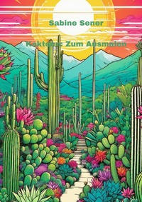 Kakteen: Zum Ausmalen