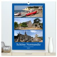 Schöne Normandie (hochwertiger Premium Wandkalender 2025 DIN A2 hoch), Kunstdruck in Hochglanz