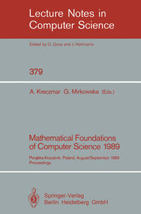 Mathematical Foundations of Computer Science 1989