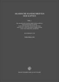 Arabische Handschriften der Kopten