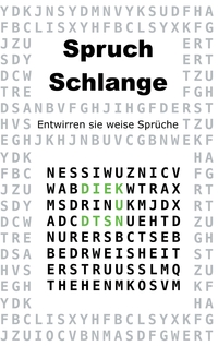 Vorderes Coverbild Spruchschlange