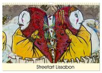 Streetart Lissabon (Wandkalender 2025 DIN A3 quer), CALVENDO Monatskalender