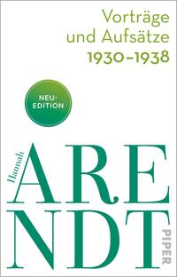 Vorderes Coverbild Vorträge und Aufsätze 1930–1938