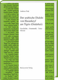 Der arabische Dialekt von Hasankeyf am Tigris (Osttürkei)