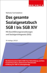 Das gesamte Sozialgesetzbuch SGB I bis SGB XIV