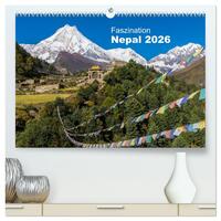 Faszination Nepal (hochwertiger Premium Wandkalender 2026 DIN A2 quer), Kunstdruck in Hochglanz
