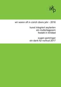 wir waren oft in zürich übers jahr - 2016