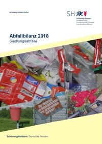 Vorderes Coverbild Abfallbilanz 2018