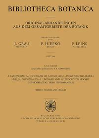 A Taxonomic Monograph of Sapium Jacq., Anomostachys (Baill.) Hurus., Duvigneaudia J. Léonard and Sclerocroton Hochst. (Euphorbiacaea tribe Hippomaneae)