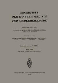 Die interne Therapie des Ulcus ventriculi