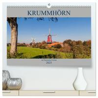 Vorderes Coverbild Krummhörn im Panorama-Format (hochwertiger Premium Wandkalender 2025 DIN A2 quer), Kunstdruck in Hochglanz