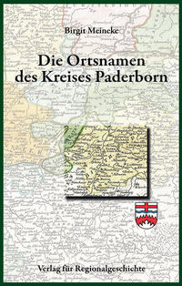 Vorderes Coverbild Die Ortsnamen des Kreises Paderborn