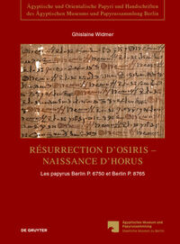 Résurrection d’Osiris - Naissance d’Horus