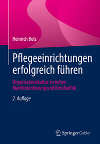 Vorderes Coverbild Pflegeeinrichtungen erfolgreich führen