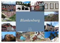 Blankenburg im Harz (Tischkalender 2025 DIN A5 quer), CALVENDO Monatskalender