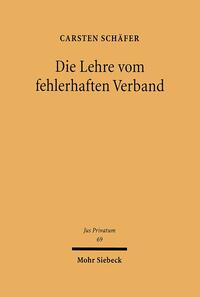 Die Lehre vom fehlerhaften Verband