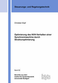 Optimierung des NVH-Verhalten einer Synchronmaschine durch Strukturoptimierung