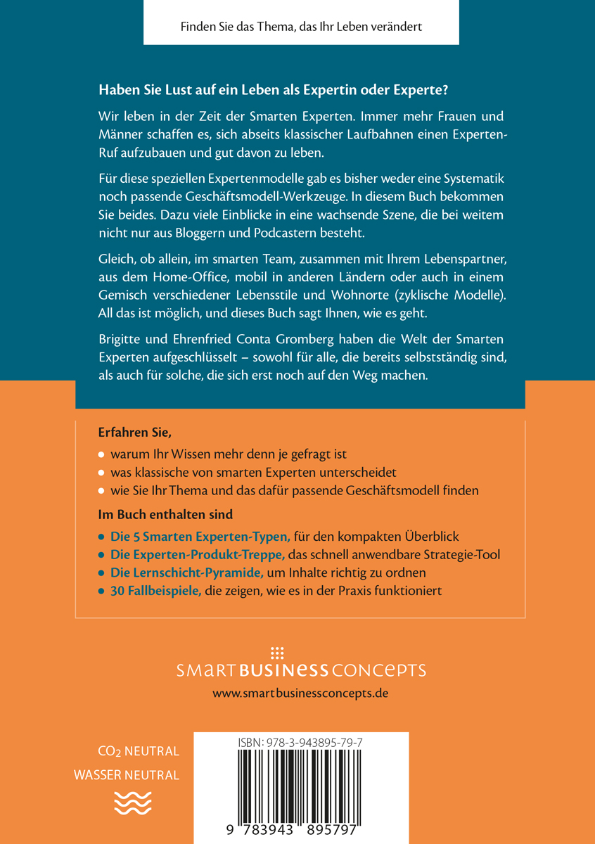 Rückseitencover Die Zeit der Smarten Experten