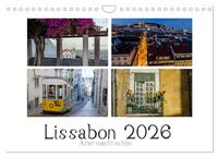 Lissabon - Alter macht schön (Wandkalender 2026 DIN A4 quer), CALVENDO Monatskalender