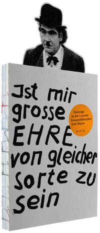 Vorderes Coverbild Ist mir grosse Ehre von gleicher Sorte zu sein