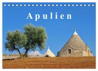 Apulien (Tischkalender 2025 DIN A5 quer), CALVENDO Monatskalender