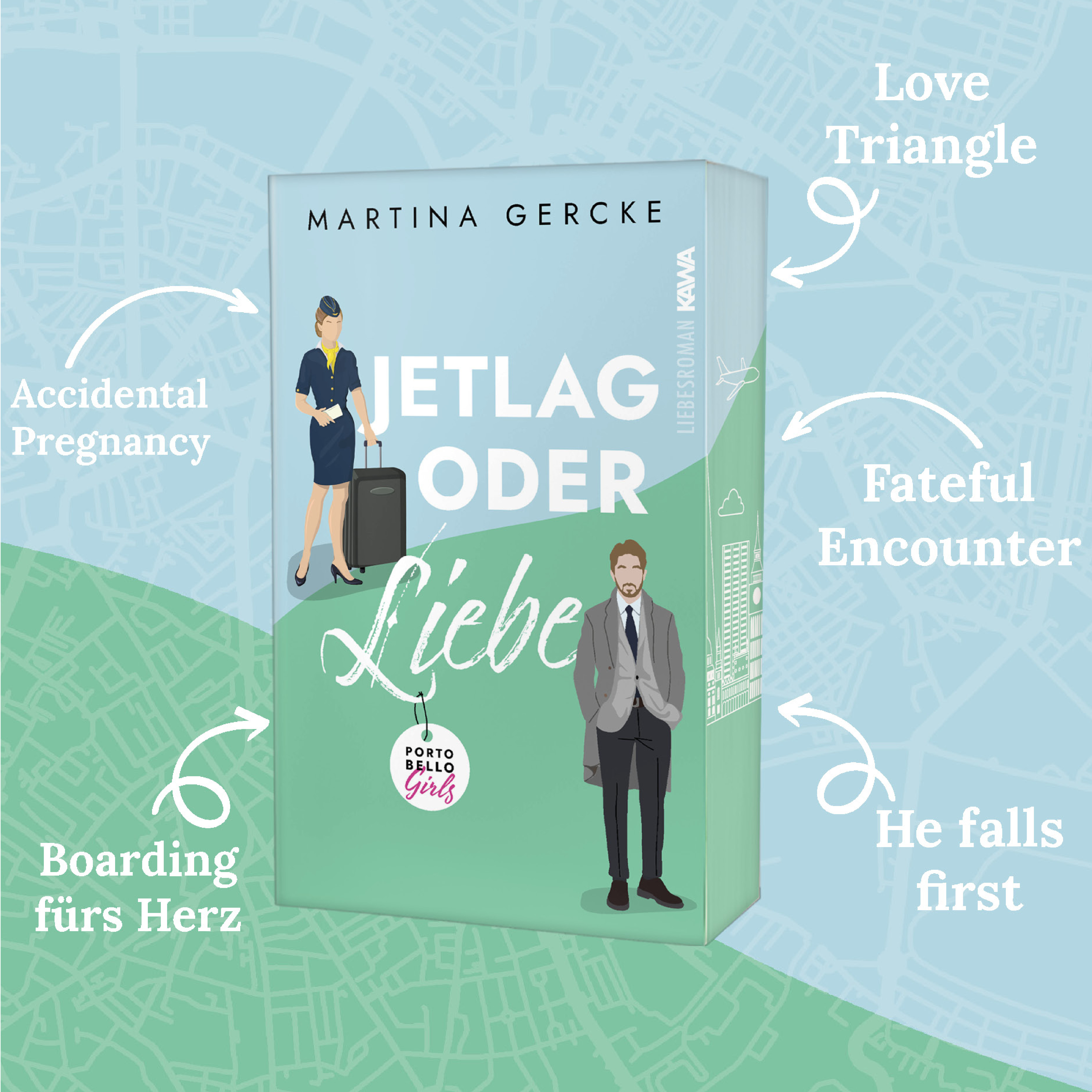 Beispielinhalt (Bild) Jetlag oder Liebe