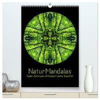 NaturMandalas - Jeder Zeitraum offenbart seine Qualität (hochwertiger Premium Wandkalender 2025 DIN A2 hoch), Kunstdruck in Hochglanz