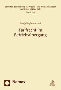 Vorderes Coverbild Tarifrecht im Betriebsübergang