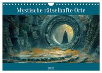 Mystische rätselhafte Orte (Wandkalender 2025 DIN A4 quer), CALVENDO Monatskalender