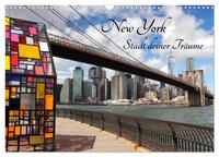 New York - Stadt deiner Träume (Wandkalender 2025 DIN A3 quer), CALVENDO Monatskalender