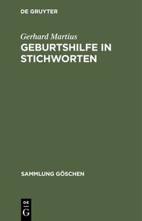 Geburtshilfe in Stichworten