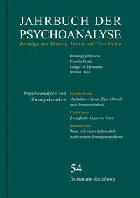 Vorderes Coverbild Jahrbuch der Psychoanalyse / Band 54: Psychoanalyse von Zwangskranken