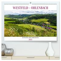 Westfeld-Ohlenbach im Wechsel der Jahreszeiten (hochwertiger Premium Wandkalender 2025 DIN A2 quer), Kunstdruck in Hochglanz