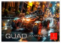 Quad Fantasien (Wandkalender 2025 DIN A3 quer), CALVENDO Monatskalender