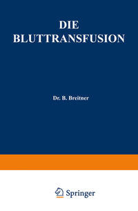 Vorderes Coverbild Die Bluttransfusion