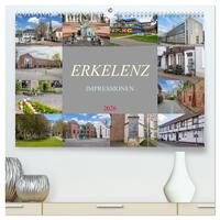 Erkelenz Impressionen (hochwertiger Premium Wandkalender 2026 DIN A2 quer), Kunstdruck in Hochglanz