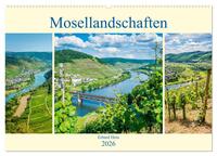 Mosellandschaften (Wandkalender 2026 DIN A2 quer), CALVENDO Monatskalender