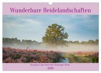 Wunderbare Heidelandschaften (Wandkalender 2026 DIN A3 quer), CALVENDO Monatskalender