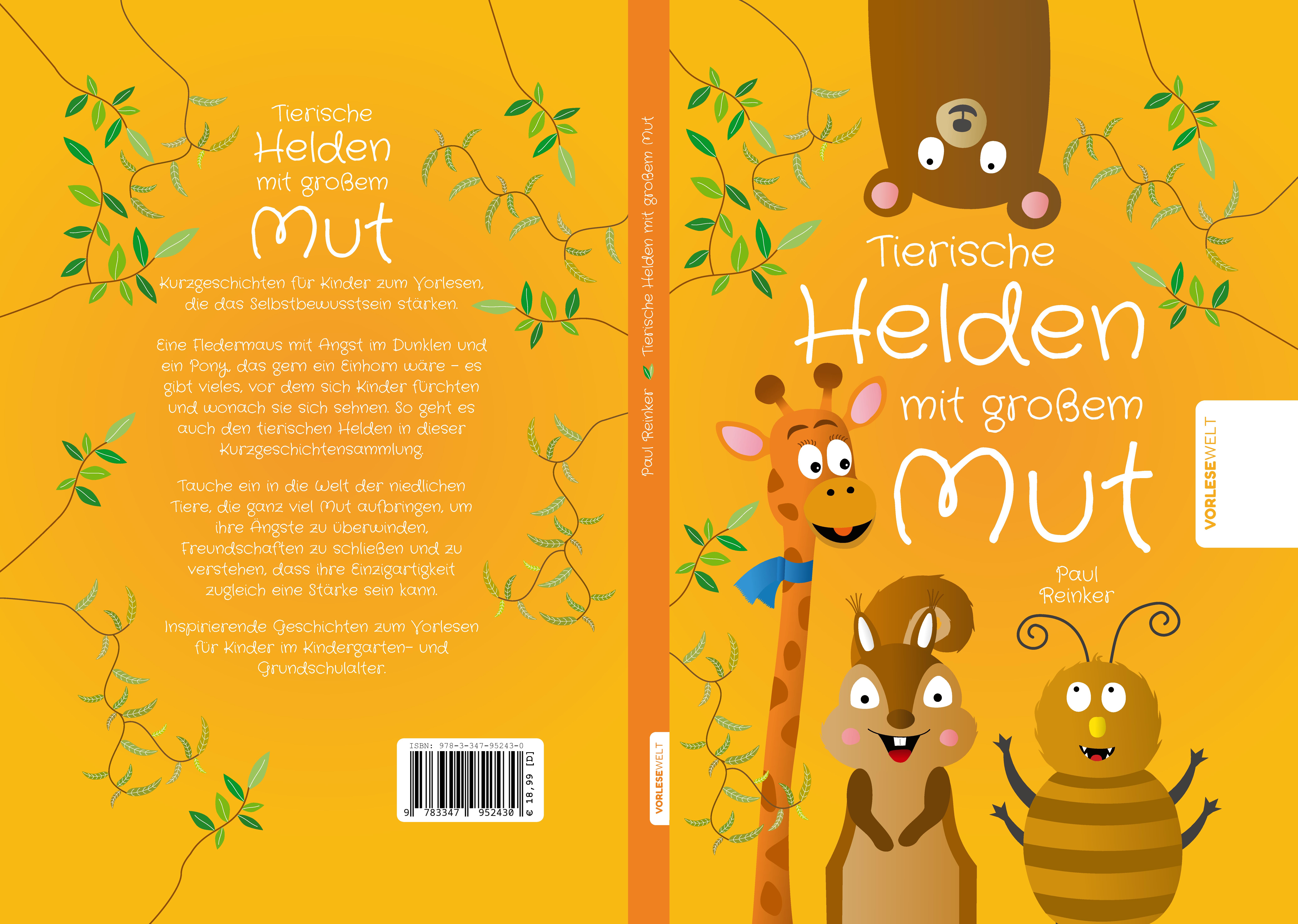 Gesamtes Coverbild Tierische Helden mit großem Mut