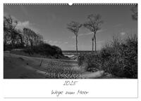Wege zum Meer (Wandkalender 2025 DIN A2 quer), CALVENDO Monatskalender