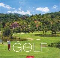 Vorderes Coverbild Golf Kalender 2025
