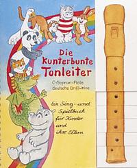 Die kunterbunte Tonleiter auf der Blockflöte