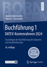 Vorderes Coverbild Buchführung 1 DATEV-Kontenrahmen 2024